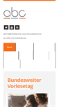Mobile Screenshot of abc-projekt.de